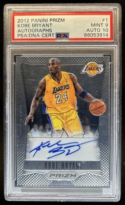 2012-13 Panini Prizm - Autographs Kobe Bryant #1 (AU) for sale