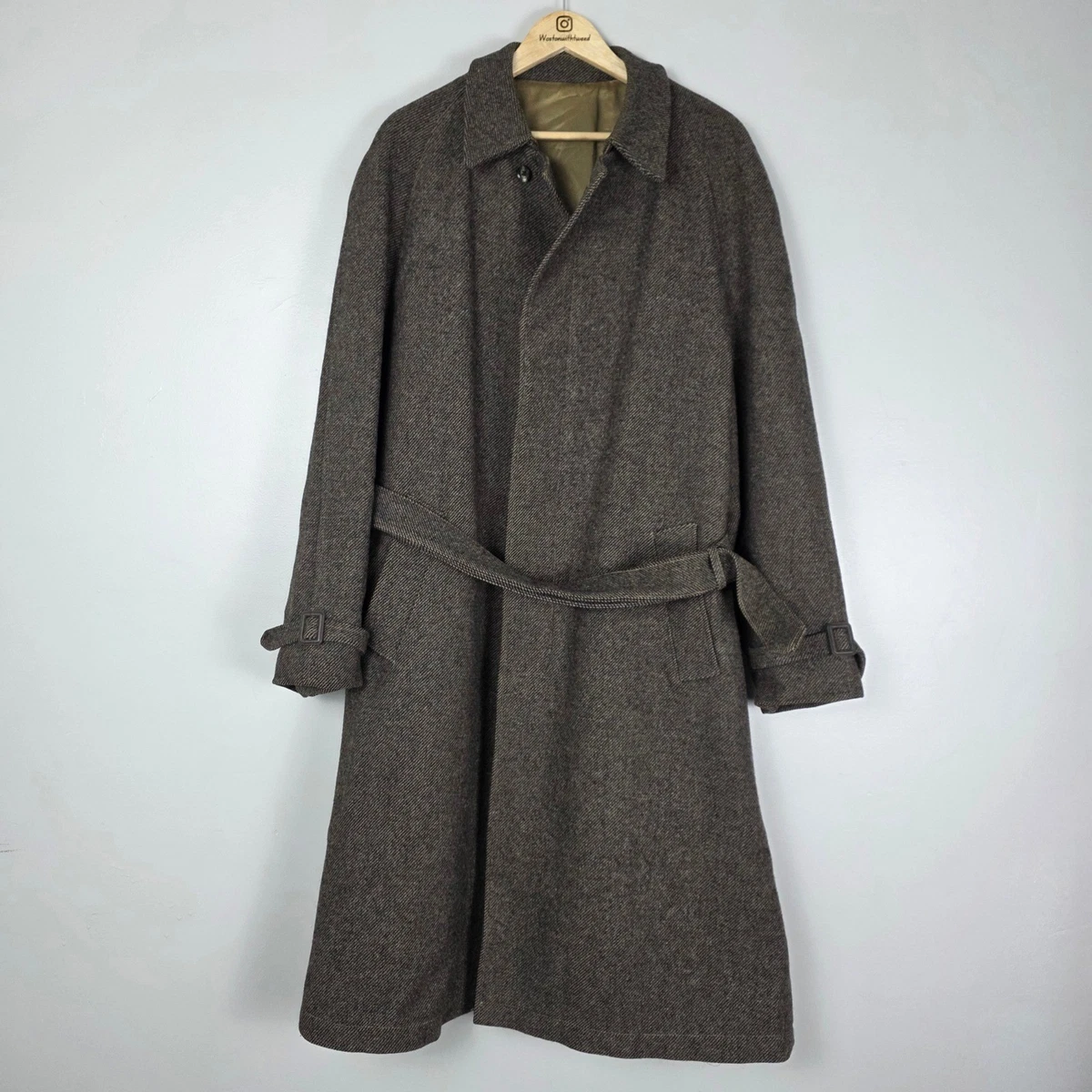 100% Wool Tailored Vintage Outerwear Coats & Jackets for Men for