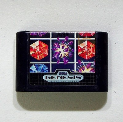 Columns Sega Genesis Video Game Puzzle Strategy Retro 16-Bit