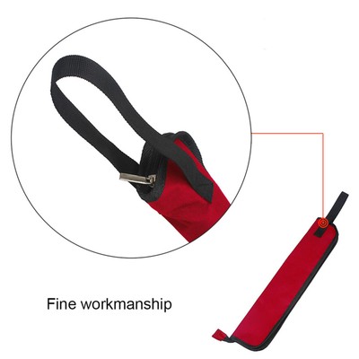 (Red) IRIN Drum Stick Storage Hanging Bag Drumstick Handbag With Handle