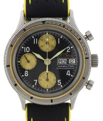 Hamilton L.L.Bean Automatic Herren Chronograph Kal.7750 Edelstahl ~1980-89 Ø39mm
