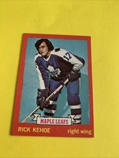 Vintage Hockey Card 1973/74 Opee Chee No.60 Rick Kehoe 