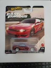 Hot Wheels NISSAN 240 SX (S14), Red, Fast & Furious #1/5