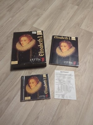 Elisabeth I   Chronik Ascon (PC, 1995)   Big Box   2 CD-ROMs   Klassiker