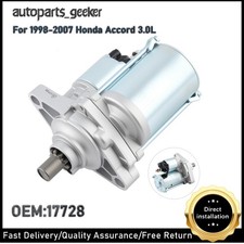 Starter For 1998-2007 Honda Accord V6 3.0L 1999-2006 Acura TL V6 3.2L OEM 17728