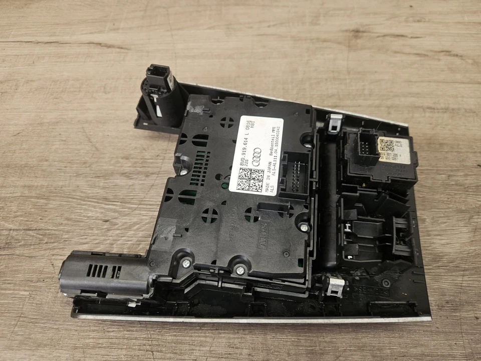 Audi A3 S3 MMI 2015 radio navegación panel de control, 8V0919614L 2016 2017 Foto 4 de 4