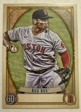 2021 Topps Gypsy Queen Missing Nameplate Rafael Devers #207 Red Sox Baseball