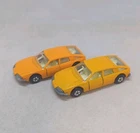 Matchbox Lesney Superfast No56 PINIAFARINA X2 lot in LIGHT & DARK ORANGE with WW