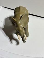 Elephant Action Figure Gray Animal Safari Zoo Untested