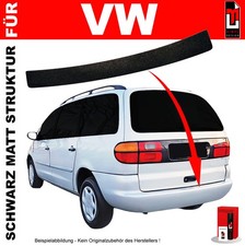 Lackschutzfolie Ladekantenschutz für VW Sharan 7M8 bis 2000 Schwarz matt