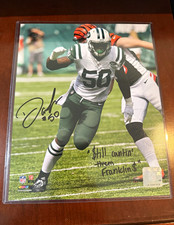 Darron Lee Autographed 8x10 Photo w/ &ldquo;$till countin&rsquo; then franklin$&rdquo; - 1 of 1