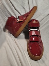 Bally Herick 468 Red Patent Leather Hi Top Sn...