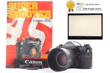  MINT  Canon A-1 A1 Black 35mm SLR with New FD NFD 50mm f/1.4 Lens From JAPAN