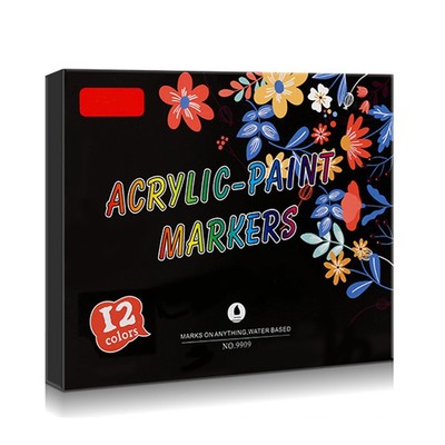 Profi Qualität Acryl Farbe Marker Stifte mit 12 Farben für Künstler