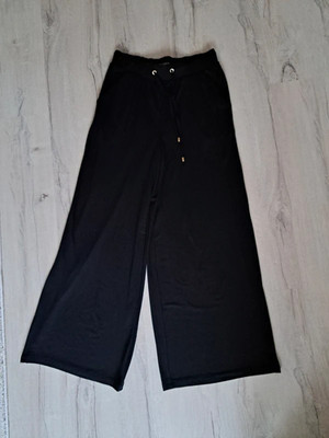   Wide leg Hose weites Bein locker High waist Next petite neu casual Viskose