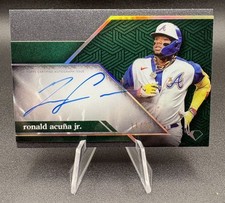 2024 Topps Diamond Icons Ronald Acuna Jr. Chrome Auto Autograph /25 Braves 🔥🔥