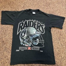90s Los Angeles Raiders NFL Football Cotton T-Shirt VK14288
