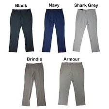 Greg Norman Men's Golf Performance Stretch Fabric Classic Fit Pant