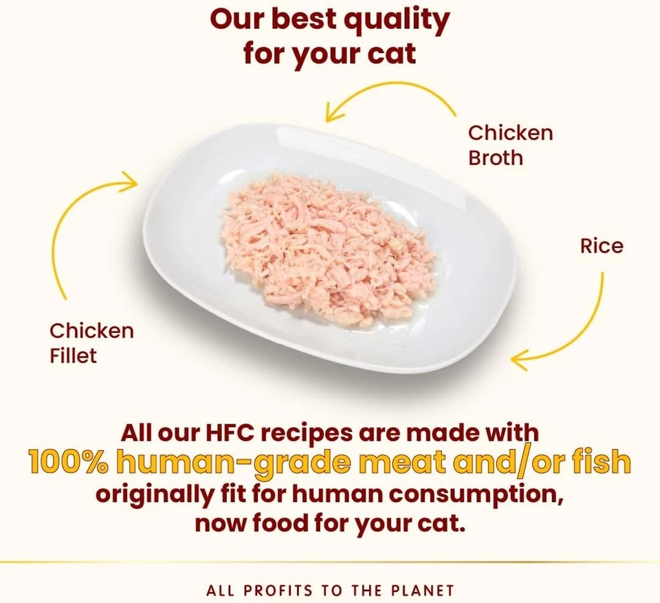 Almo Nature Hfc Lumière Repas Poulet Filet Adulte Humide Chat Food 48x50g Cans - Photo 3/4