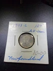 1941 Newfoundland 10 Cents — photo from another recent sale