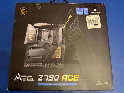 MSI MEG Z790 ACE Intel LGA 1700 DDR5 Wifi EATX Motherboard.