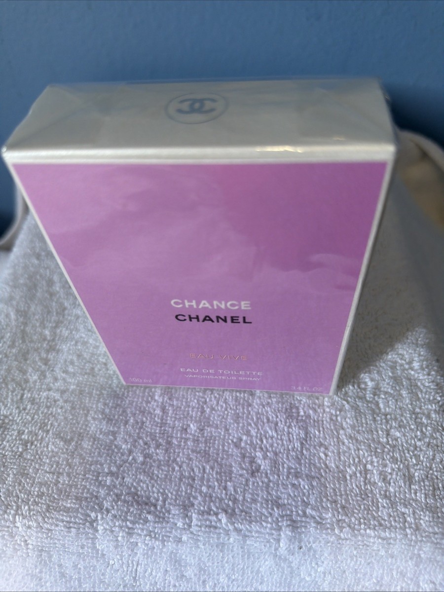 CHANEL Chance Eau Vive 3.4oz 100ml EDT Women's Fragrance NEW