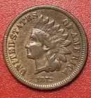 1872 P Indian Head Cent, Circulated. Tougher Date This Nice.