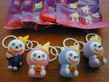 Jack In The Box 2026 JIBBI Charm Keychain 4 Jibbi Collectors Complete Set Limit