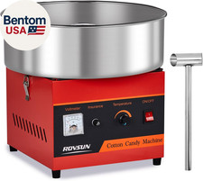 15 Inch Cotton Candy Machine Commercial, Candy Floss Maker Electric Cotton Candy