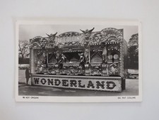 Vintage Real Photo Pat Collins Wonderland Key Organ Fairground Photograph
