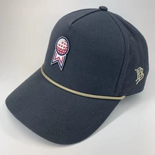 Wes Welker Foundation Hat Golf Gray Branded Bills Adjustable Snap Baseball Cap