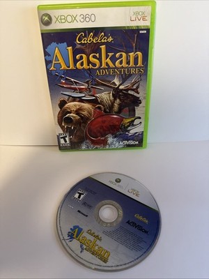 Cabela's Alaskan Adventures (Microsoft Xbox 360, 2006) CIB / NO MANUAL