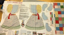 Sonny Bonnet Susie Doll Benartex 24 Cotton Fabric Panel - New