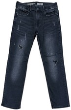 Arizona Jean Co. Advanced Flex Jeans Boys Size 14 Slim Fit Black Distressed