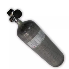 Acecare 9L ce PCP Scuba Tank 4500Psi Air Bottle with Valve Paintball