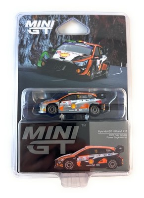 chase MINI GT HYUNDAI I20 N RALLY1 #11 2023 RALLY CROATIA POWER