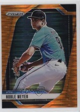 2025 Panini Prizm Orange Pulsar Prizm 144/399 Noble Meyer #146 qf6