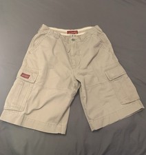 Vintage RARE Abercrombie Fitch   Original Chinos  size 16 32waist Khaki Shorts