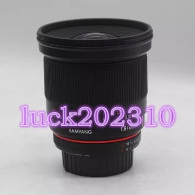 1PC USED samyang 20mm F1.8 lens #YY