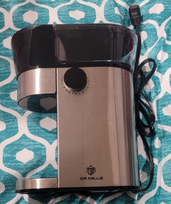 DR MILLS DM-7301 Coffee Grinder Electric,Spice Grinder. Missing Bin