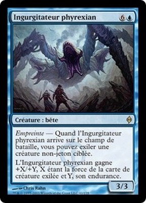 MTG Magic NPH FOIL - Phyrexian Ingester/Ingurgitateur phyrexian, French/VF