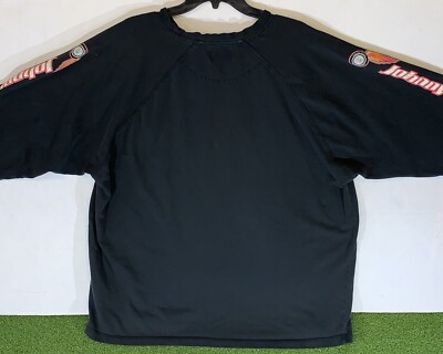 Vintage Y2K Johnny Blaze Long Sleeve Graphic Print Tire/Flame Logo
