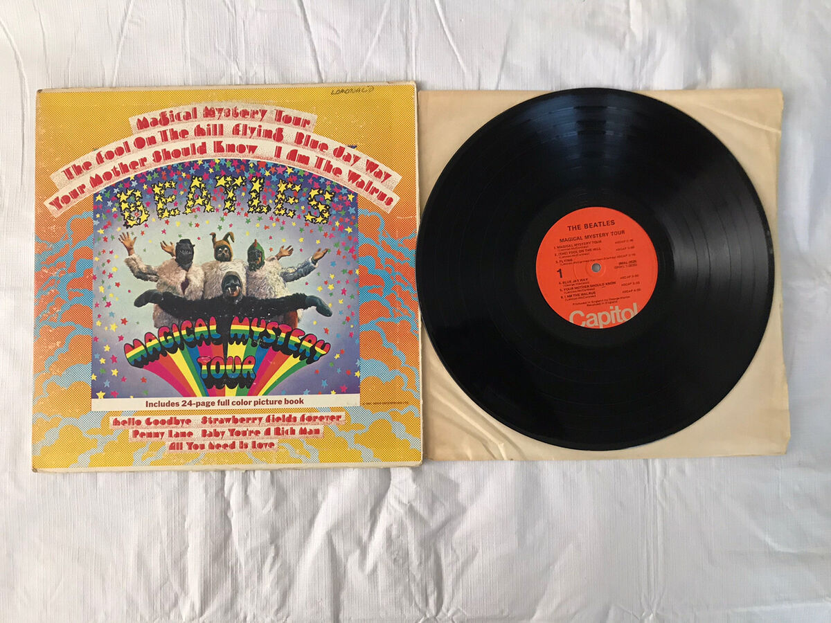 The Beatle Magical Mystery Tour Vinyl LP 1967 Capitol The Beatle Magical Mystery Tour Vinyl LP 1967 Capitol