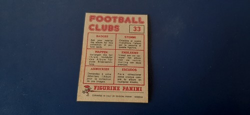 Figurine Panini Football Clubs 1975 con velina - Scegli dall'elenco - Zdjęcie 45 z 421