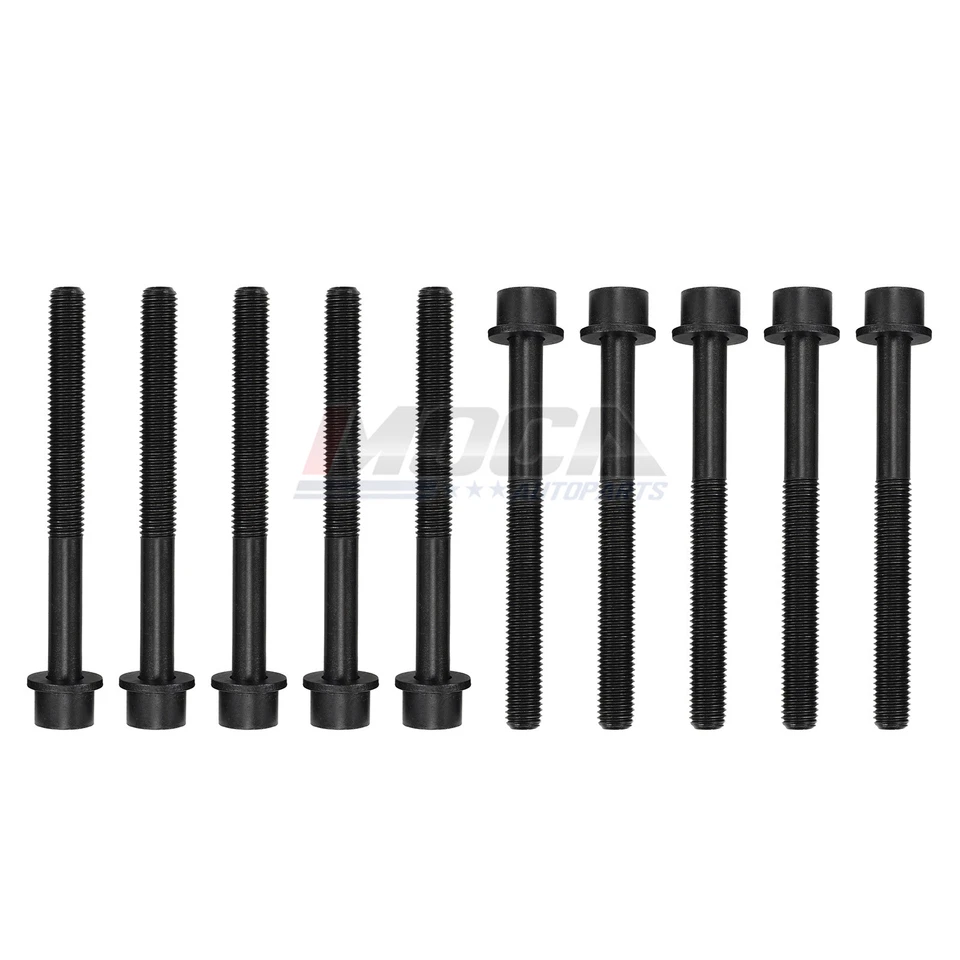 Parafusos de cabeça de cilindro ajuste 02-20 Nissan Altima Suzuki Equator 2.5L DOHC QR25DE - Imagem 2 de 4