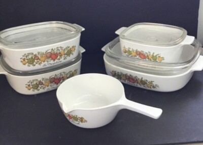 RARE VINTAGE Corning Ware Spice of Life Set. 9 piece | eBay