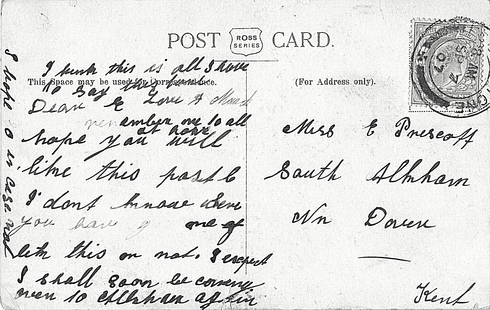 POSTCARD FOLKESTONE PARISH CHURCH eBay