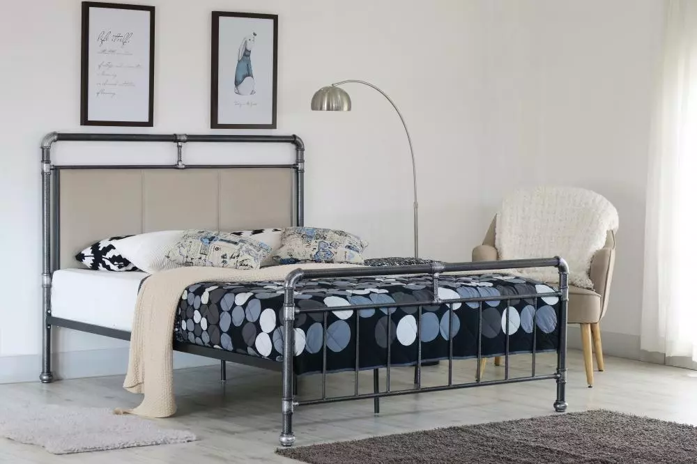 Industrial single bed frame online