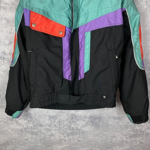 Men’s Vintage BMW Moto Jacket Gore-Tex Multicolor Nylon Size 102 - Picture 3 of 11