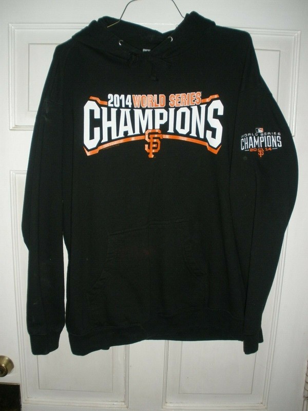 2014   San Francisco Giants   WORLD SERIES   Sweatshirt W / Hoodie